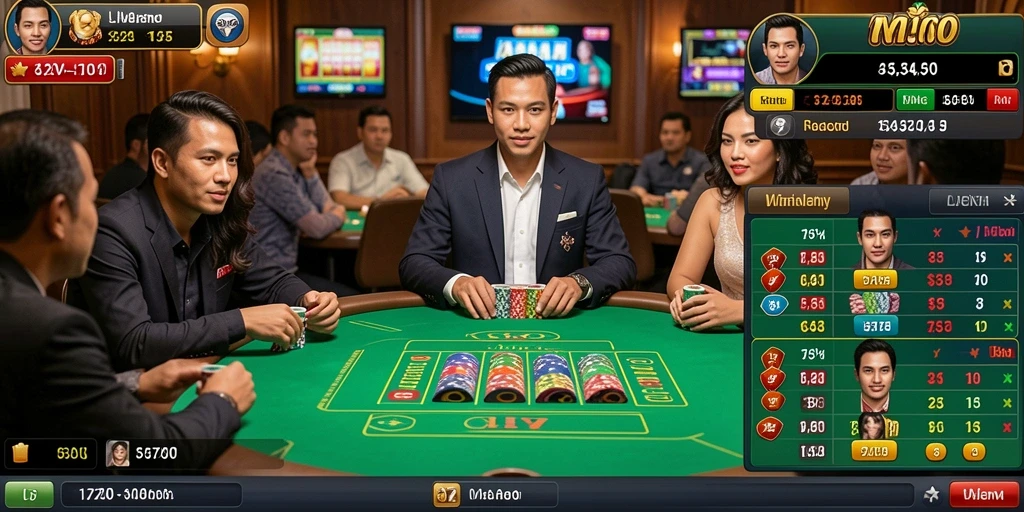 Tampilan awal game yang memukau dengan warna cerah.