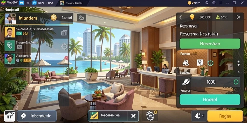 Screenshot menampilkan aksi seru dalam game SURGAVIP.